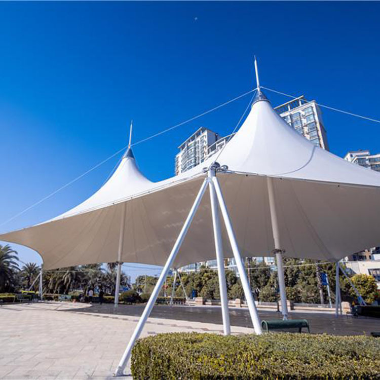 泸定县膜结构景观棚