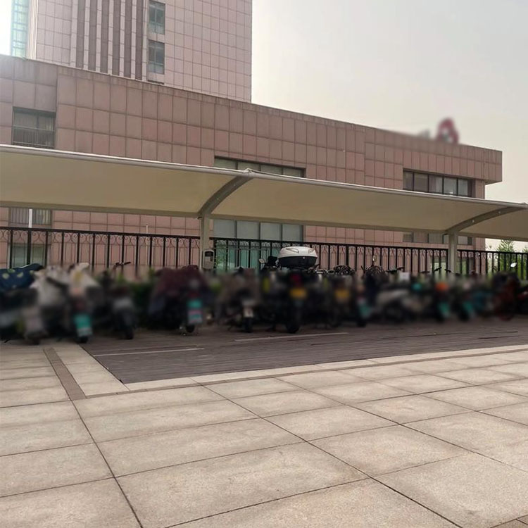 泸定县膜结构电动车棚